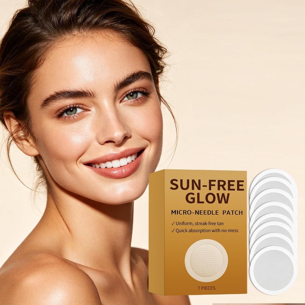 Skincare Glow Glowing - Микроигольчатый патч Sun Free Glow с