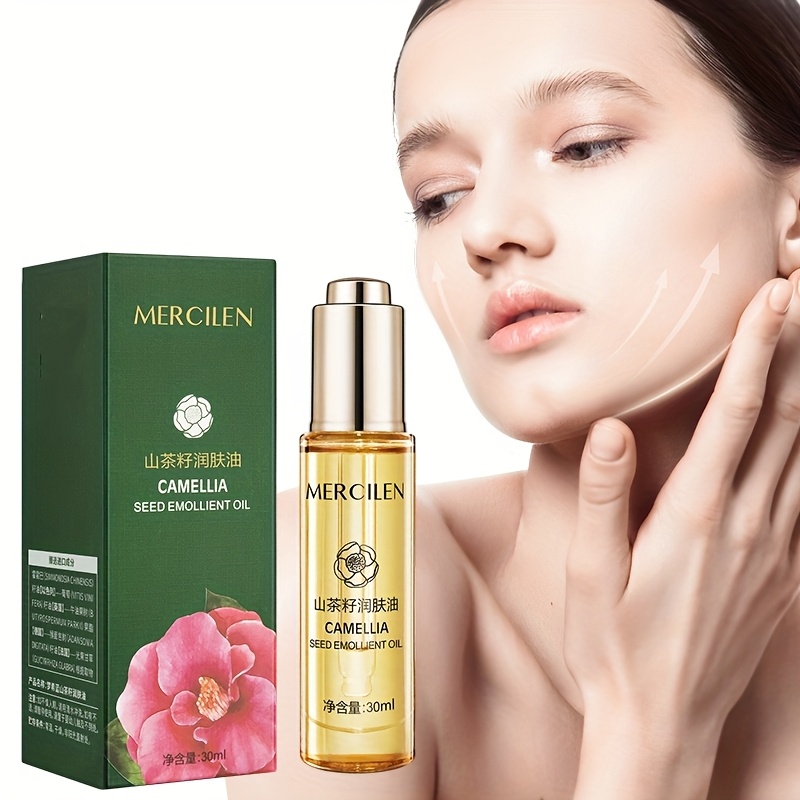 Squalane Oil Lightweight - Увлажняющее масло из семян камелии Mercilen,