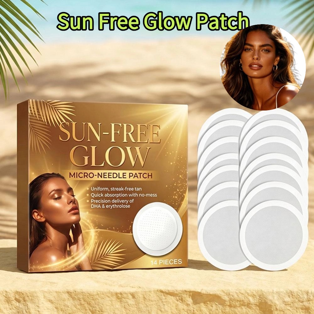 Skincare Glow Glowing - 14 шт. патчи для автозагара Sun