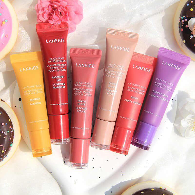 Skincare Laneige - Бальзам-блеск для губ Laneige Lip Glowy
