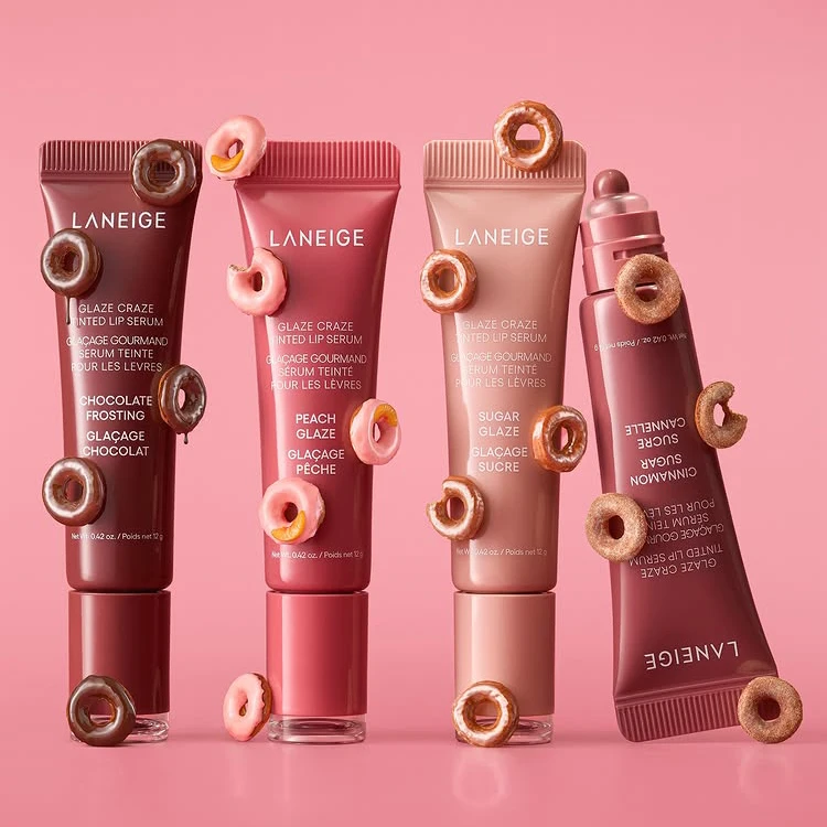 Бальзам для губ Donut: увлажня – обзор и цена Skincare Laneige
