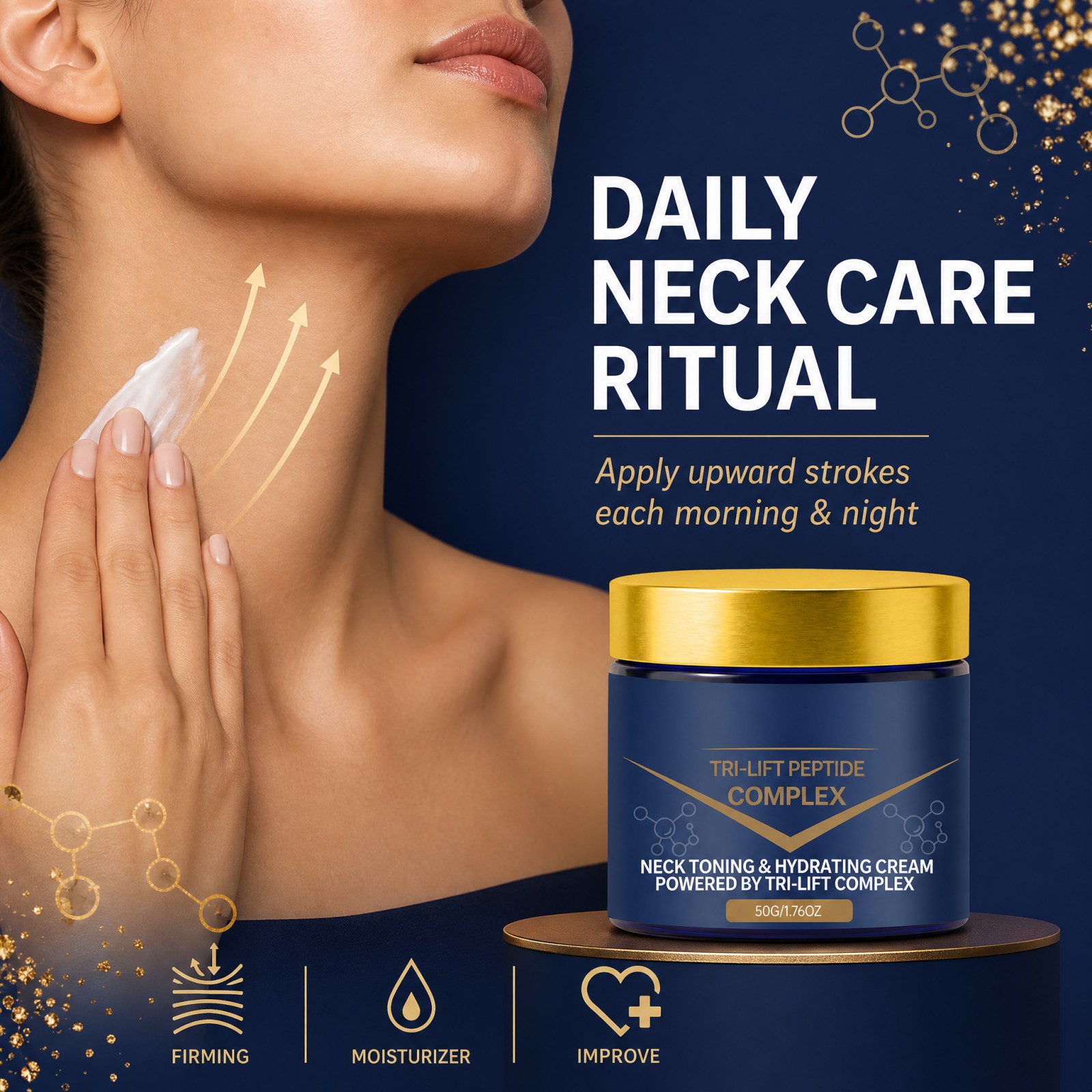 Крем для шеи Tri Lift Peptide  – обзор и цена Peptide Neck Cream