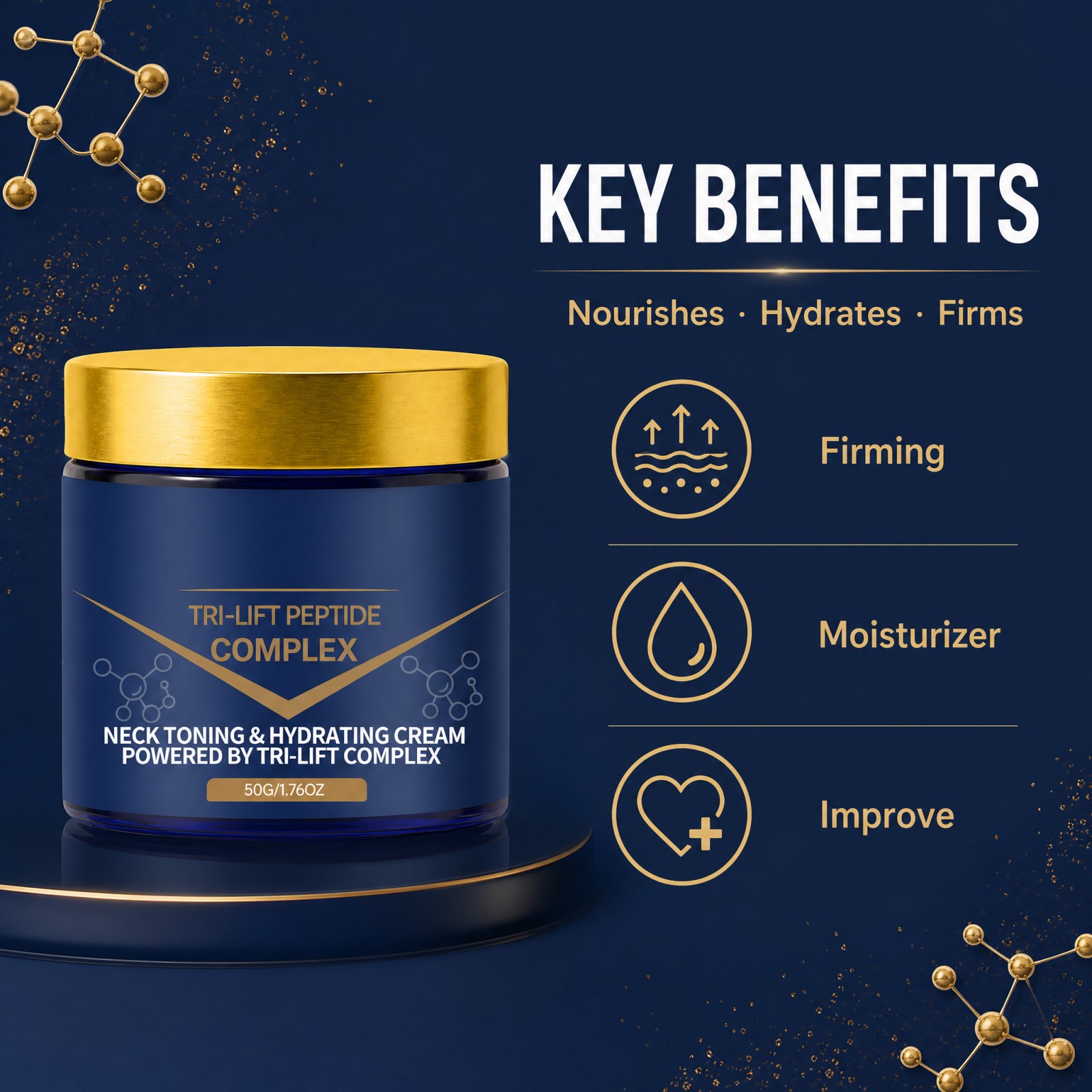 Крем для шеи Tri Lift Peptide  – обзор и цена Peptide Neck Cream