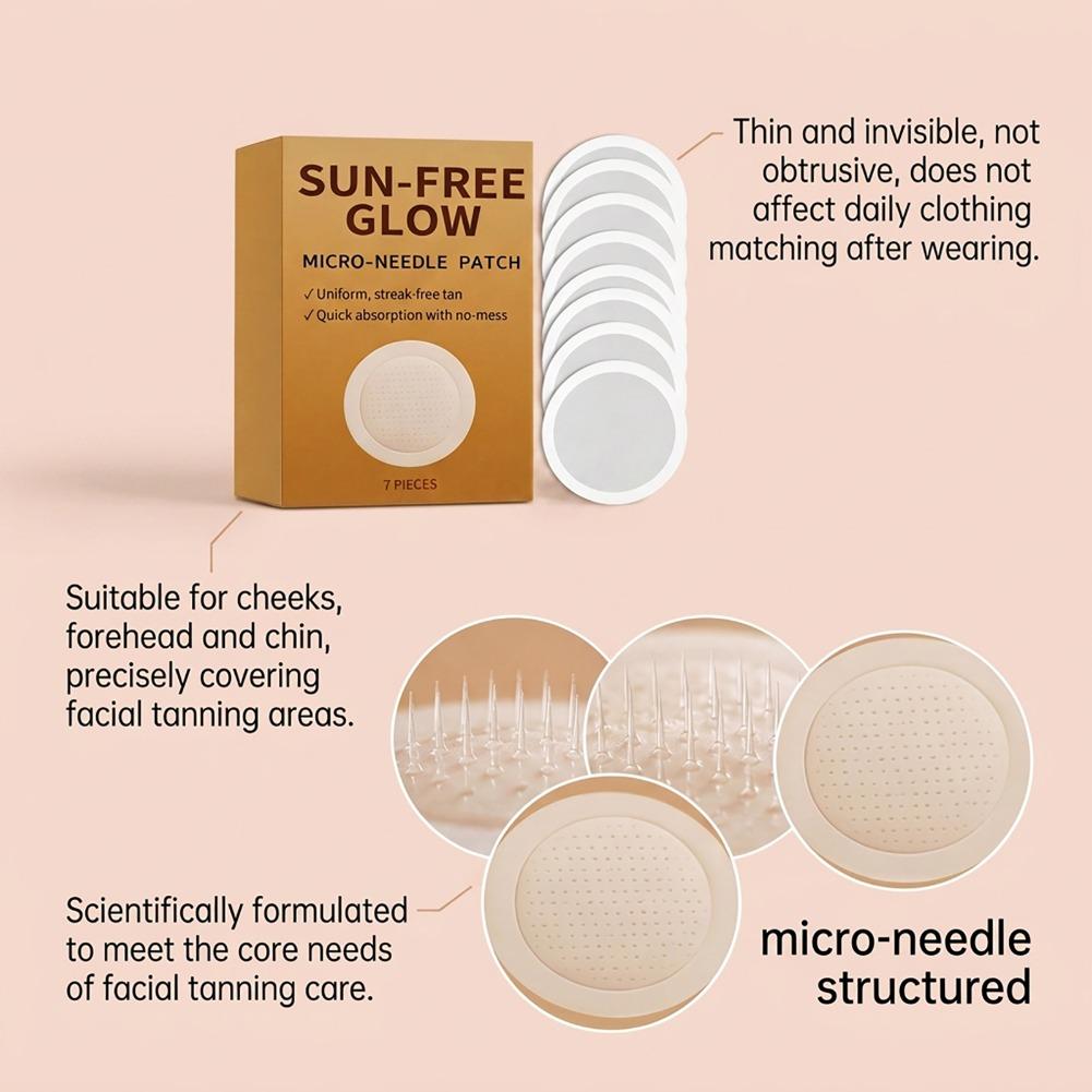 Микроигольчатый патч Sun Free  – обзор и цена Skincare Glow Glowing