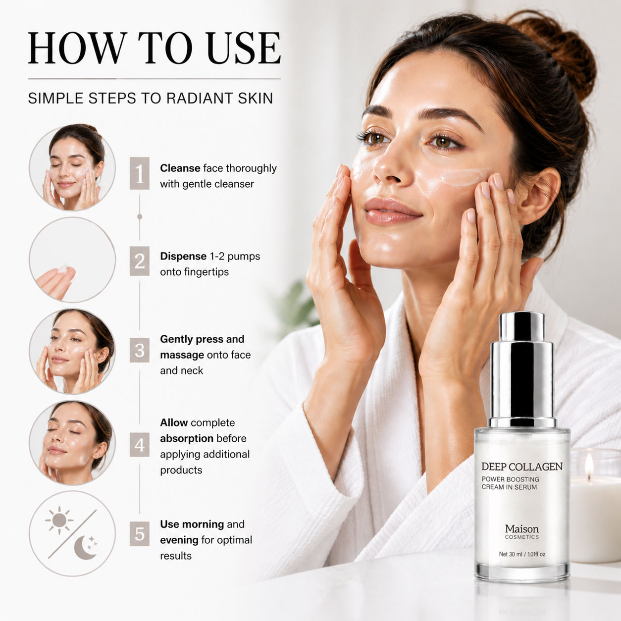 Сыворотка с глубоким коллагено – обзор и цена Skincare Skintific