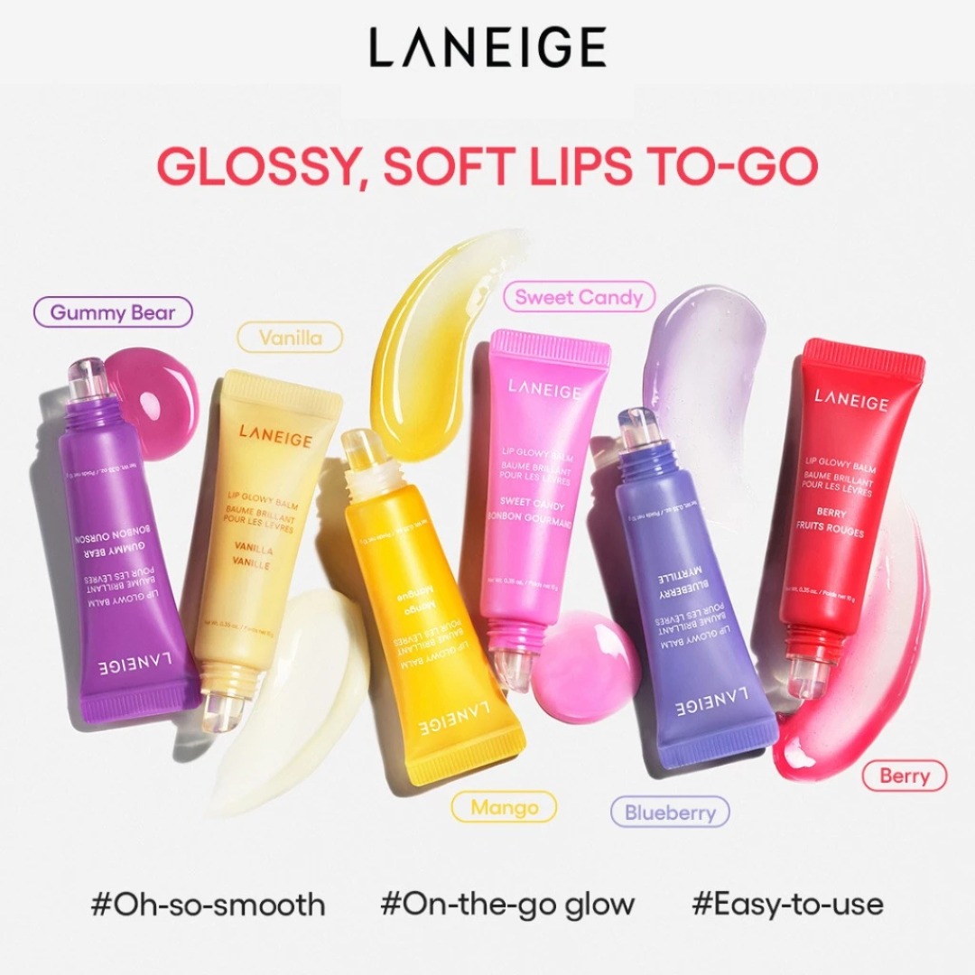 Laneige Lip Glowy Легкий гидра – обзор и цена Skincare Laneige