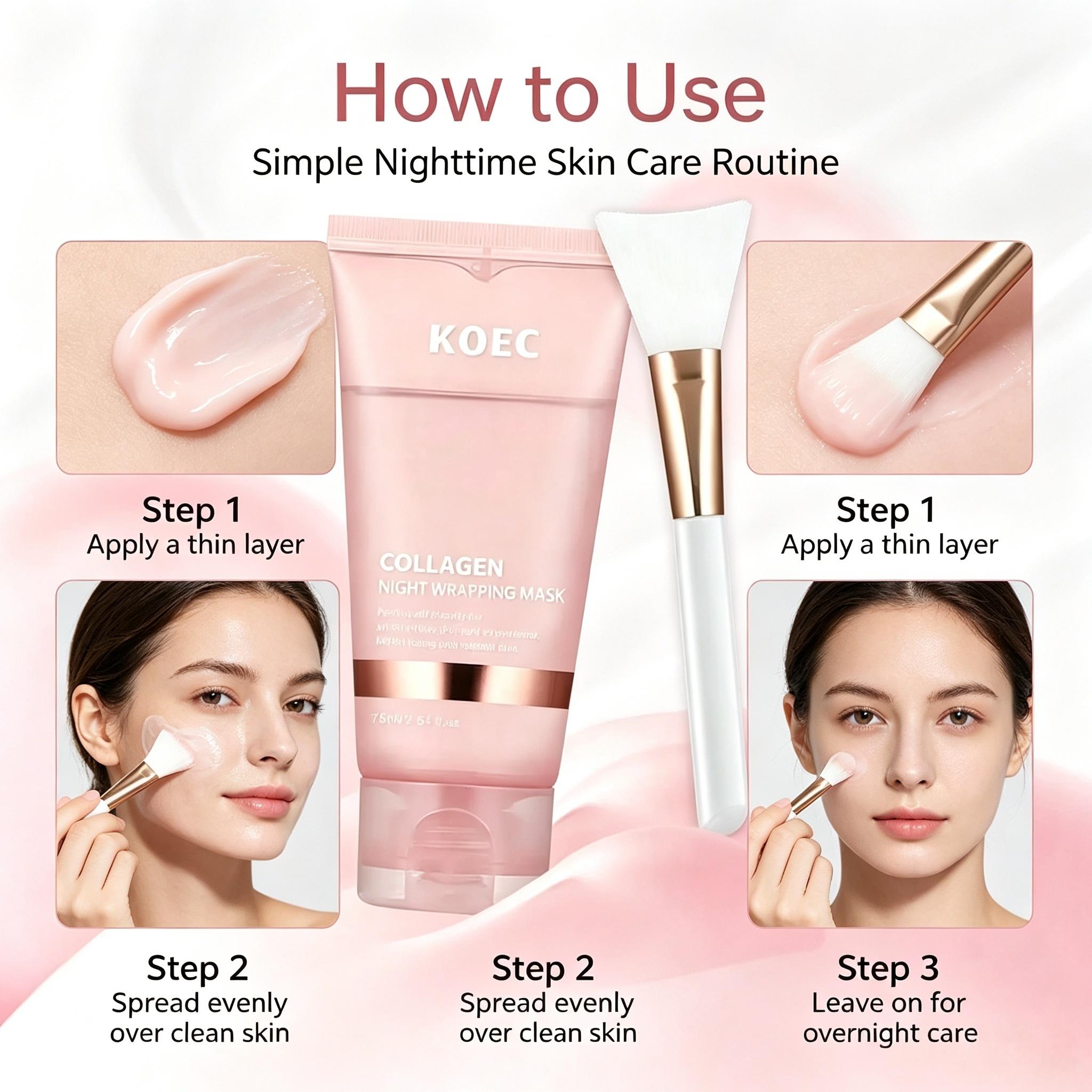 Коллагеновая ночная маска-плен – обзор и цена Peptide Neck Cream